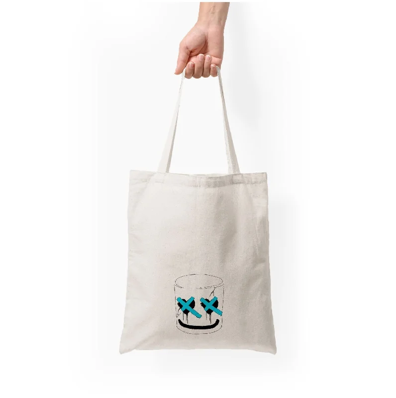 Discounted Designer Bags For Clearance Sale Blue Eyes - White Helmet DJ Tote Bag