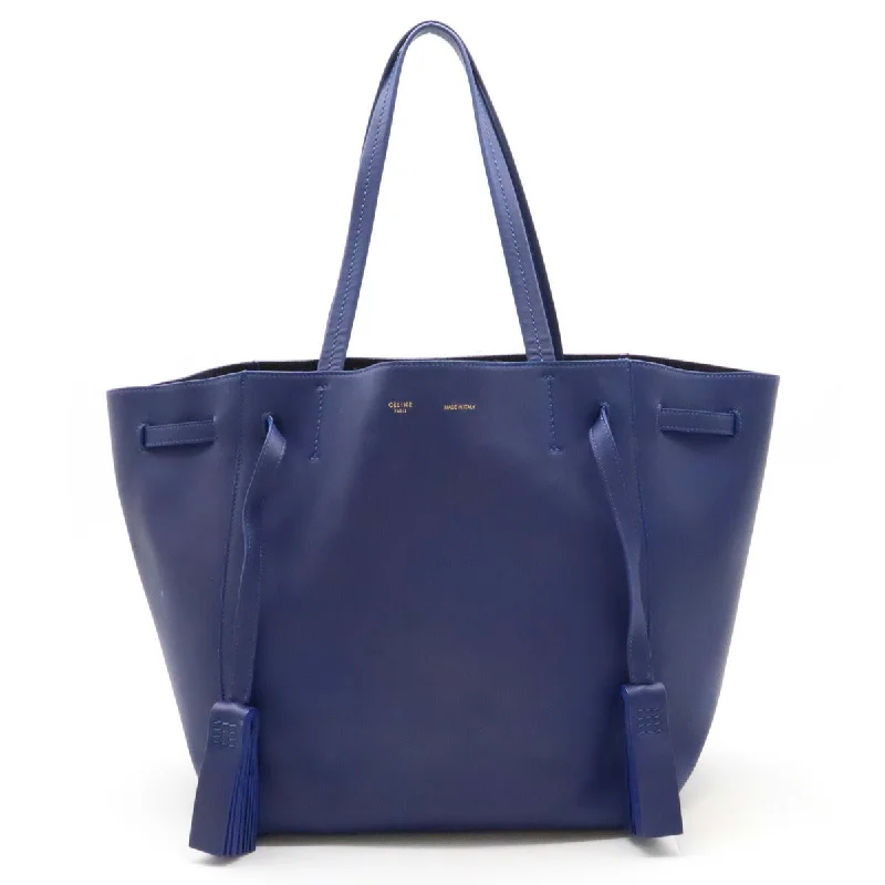 Bags For Sporty And Athletic Styles Celine Leather Cabas Phantom Small Tote Bag