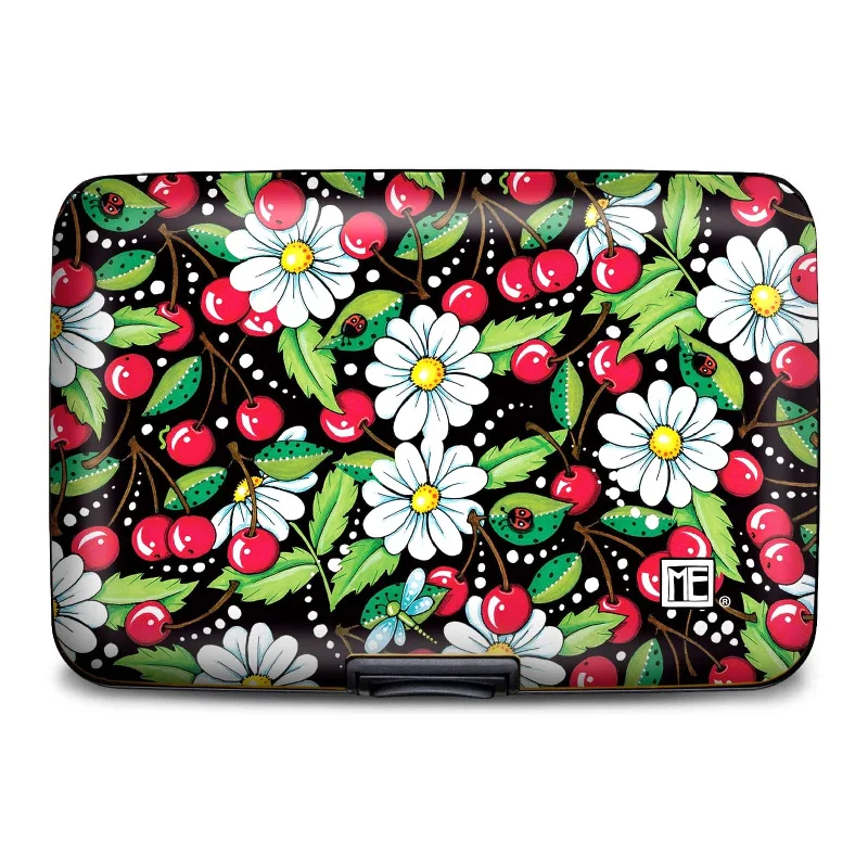 Discounted Designer Bags For Clearance Sale Cherry Daisy Armored Wallet