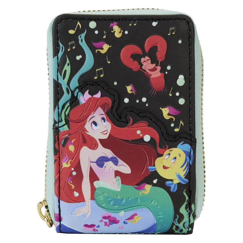 Urban Style Loungefly Disney The Little Mermaid 35th Anniversary Life is the Bubbles Accordion Zip Around Wallet Urban Style Loungefly Disney The Little Mermaid 35th Anniversary Life is the Bubbles Accordion Zip Around Wallet