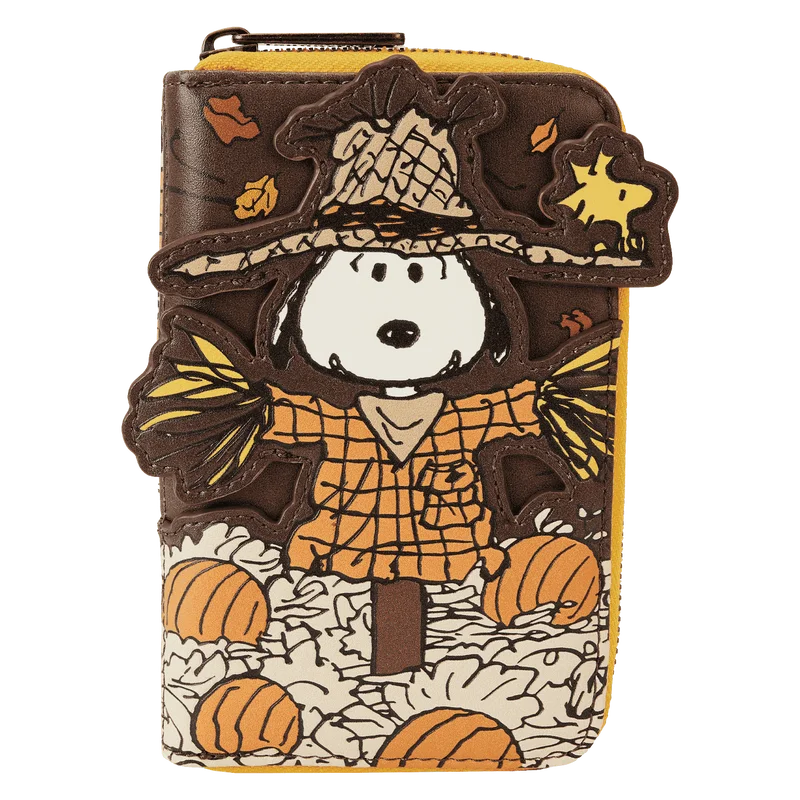 Scratch-Resistant And Luxury Sale Bags Peanuts Snoopy Scarecrow Cosplay Zip Around Wallet Scratch-Resistant And Luxury Sale Bags Peanuts Snoopy Scarecrow Cosplay Zip Around Wallet