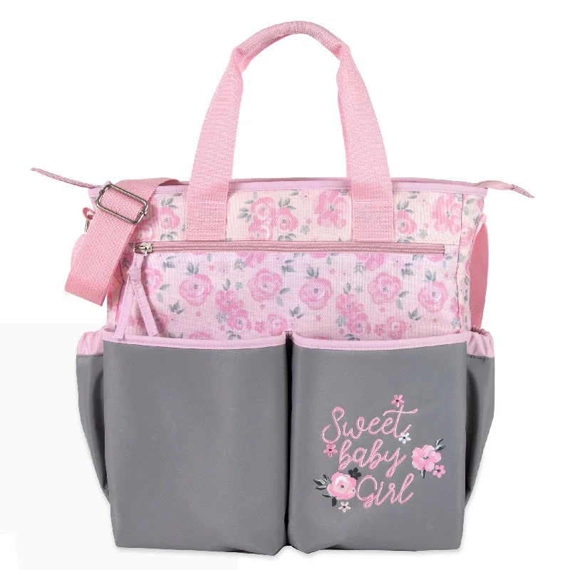 Urban Bags For City Life And Streetwear Fashion Baby Essentials 3 In 1 Pink Baby Girl Themed Diaper Bag Urban Bags For City Life And Streetwear Fashion Baby Essentials 3 In 1 Pink Baby Girl Themed Diaper Bag