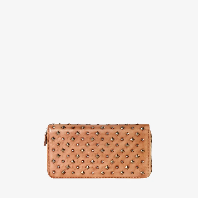 Handbag For Fashion Leather Studded Multiple Card Holder Wallet