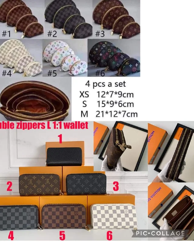 Minimalist Leather Bag For Modern Aesthetics DOUBLE ZIP WALLET