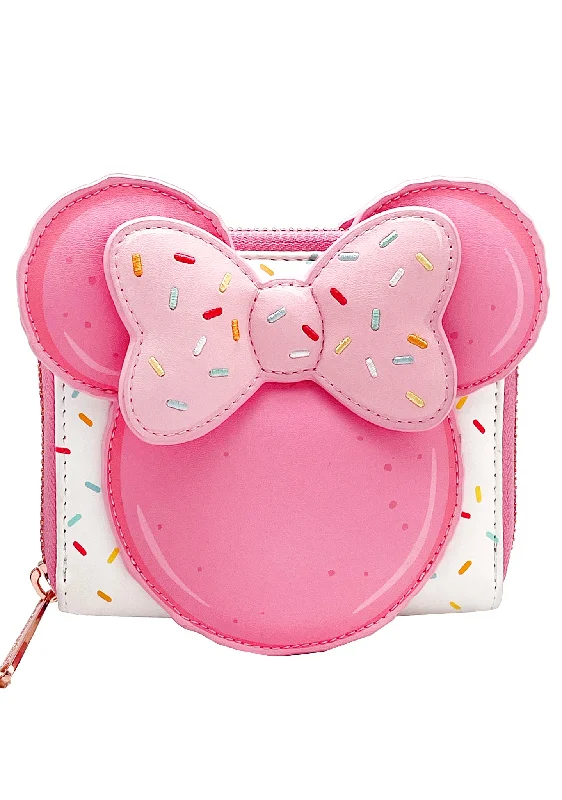 Edgy Bags For Bold And Daring Fashionistas X LASR Exclusive Disney Minnie Macaron Zip Wallet Edgy Bags For Bold And Daring Fashionistas X LASR Exclusive Disney Minnie Macaron Zip Wallet