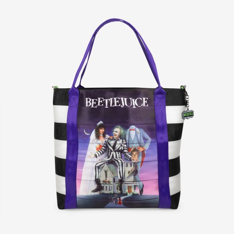 Discounted Designer Bags For Clearance Events Poster Tote / Beetlejuice