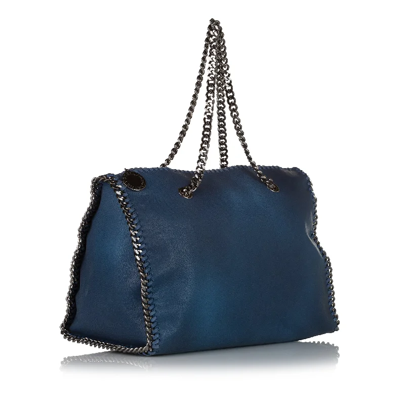 Stylish Bags With Discounts Blue Stella McCartney Falabella Tote Bag