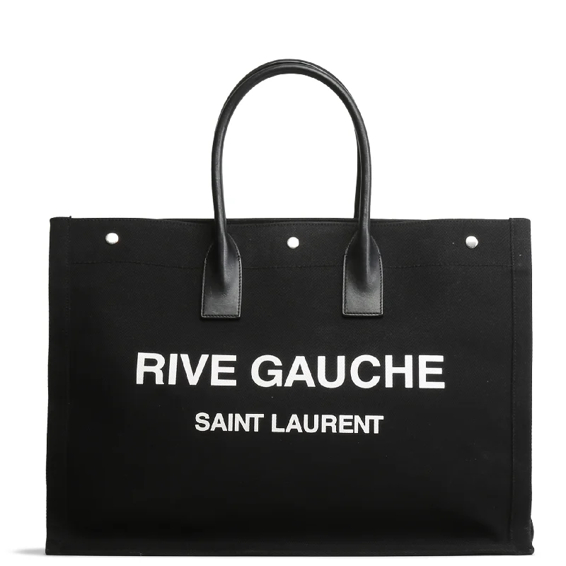 Inspired Bags For Timeless Elegance SAINT LAURENT Rive Gauche Tote Bag - Black