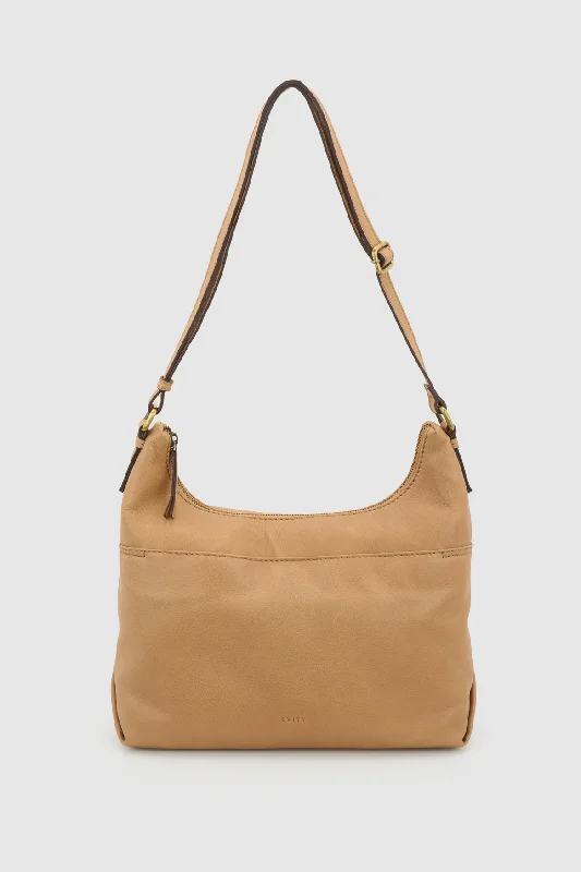 Discount Extravaganza Quinn Leather Large Crossbody Bag