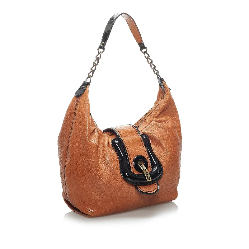 Anti-Theft And Budget-Friendly Bags Fendi B Bag Leather Shoulder Bag (SHG-34202)