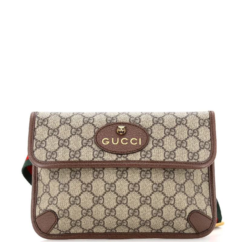 Bags With Limited-Time Deals Neo Vintage Flap Belt Bag GG Coated Canvas